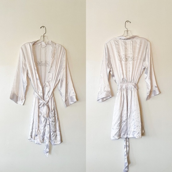 BEDAZZLED Bride Wedding Robe - Picture 1 of 6